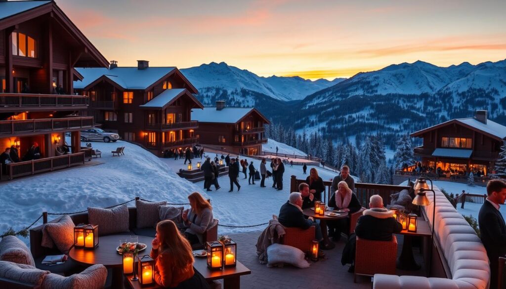 Luxury ski resorts